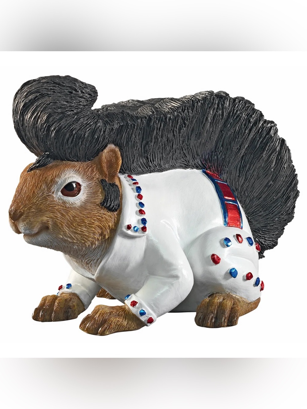 Elmer the Rock and Roll Squirrel Statue